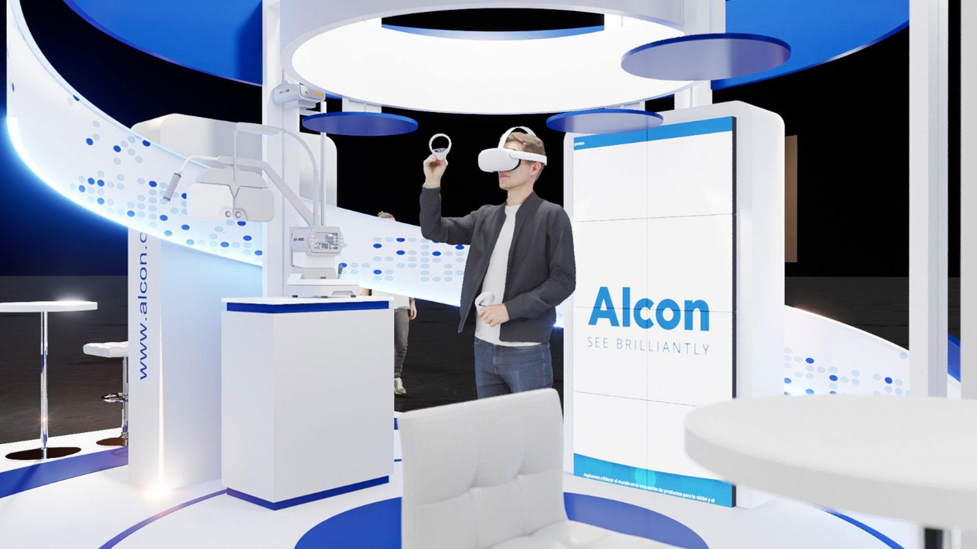 Stand Realidad aumentada, Alcon